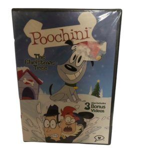 New Poochini The Christmas Tree Dvd